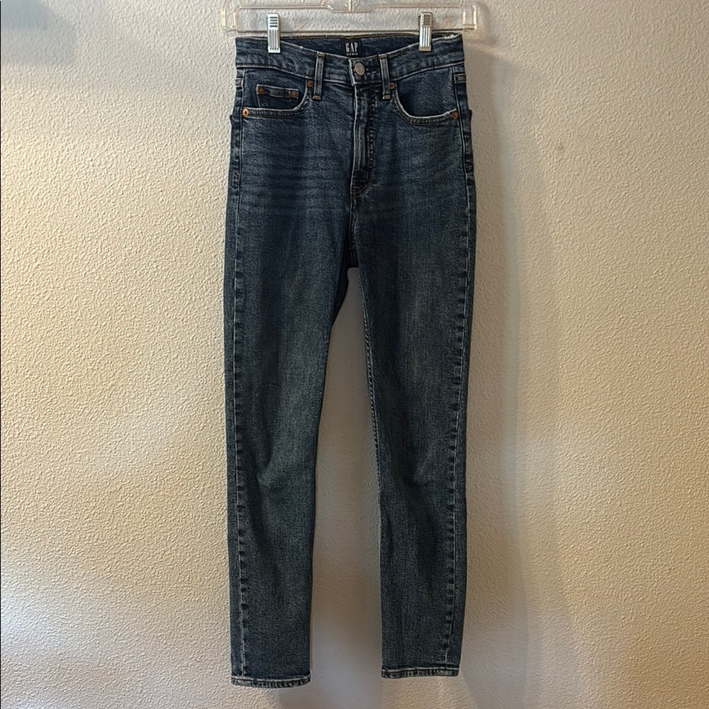 Gap Dark Blue Cigarette Jeans